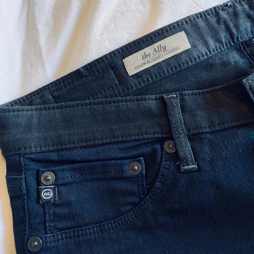 AG Jeans, The Ally / Colorblocked Jeans, 29R
